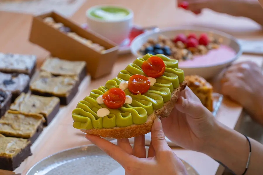 Tarta de manzana artesanal de Gisela Pastelería Natural